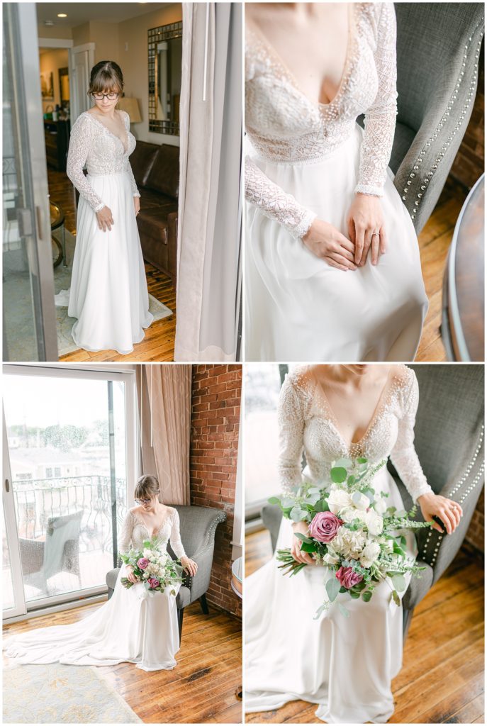Summer Coastal Camden Maine Elopement at 16 Bay View in Camden Harbor by Rachel Campbell Photography
