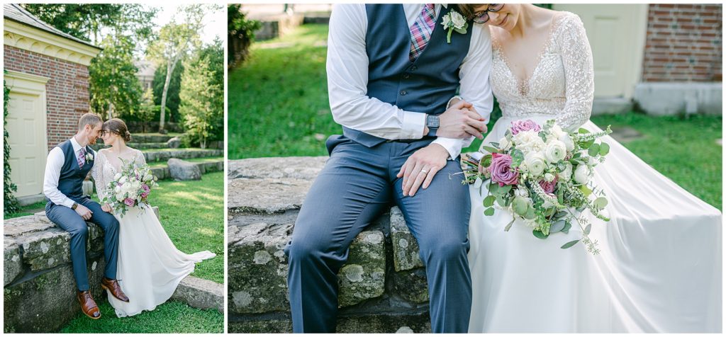 Summer Coastal Camden Maine Elopement at 16 Bay View in Camden Harbor by Rachel Campbell Photography