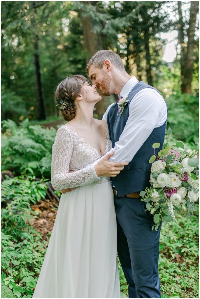 Summer Coastal Camden Maine Elopement at 16 Bay View in Camden Harbor by Rachel Campbell Photography