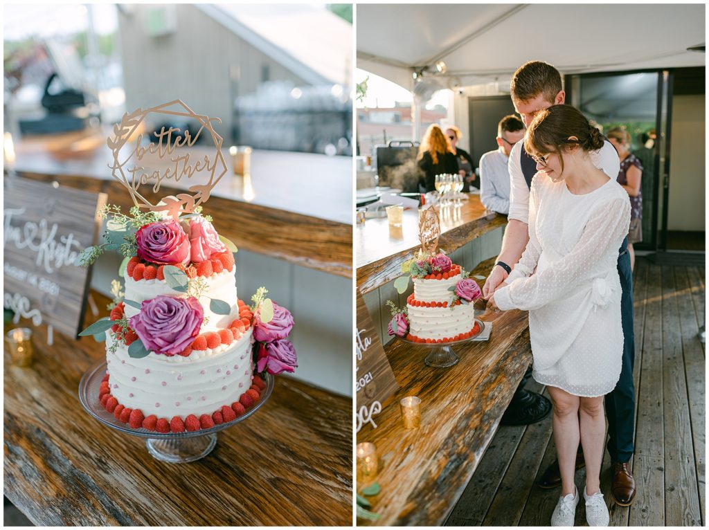 Summer Coastal Camden Maine Elopement at 16 Bay View in Camden Harbor by Rachel Campbell Photography